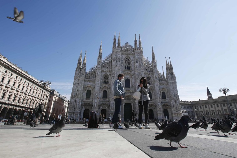 Cảnh tiêu điều của miền Bắc nước Ý ảnh 1