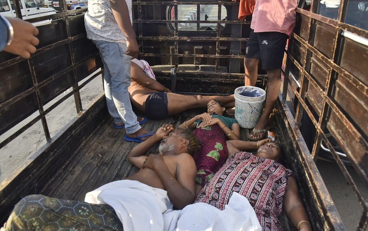 Rò rỉ khí gas khiến 9 người chết tại Ấn Độ ảnh 2