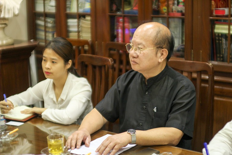 Chủ tịch Liên hiệp các Hội UNESCO Việt Nam làm việc với Trưởng Văn phòng đại diện UNESCO tại Hà Nội ảnh 2