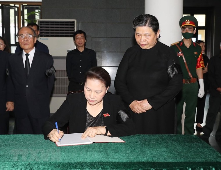 Lãnh đạo Đảng, Nhà nước, Chính phủ viếng đồng chí Vũ Mão ảnh 4