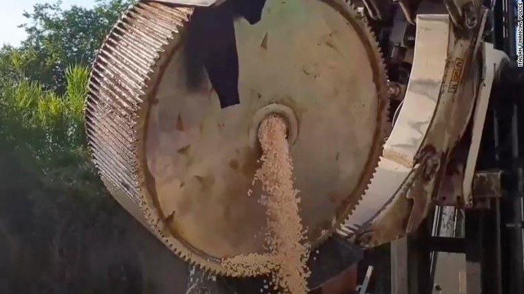 Cảnh sát Italia bắt giữ 14 tấn 'thuốc lắc' trị giá 1 tỷ USD ảnh 1