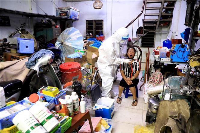 Hà Nội phong tỏa ngõ 466 Hoàng Hoa Thám ảnh 2