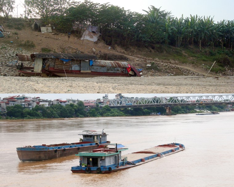 Mực nước sông Hồng bắt đầu dâng do lũ từ thượng nguồn ảnh 6