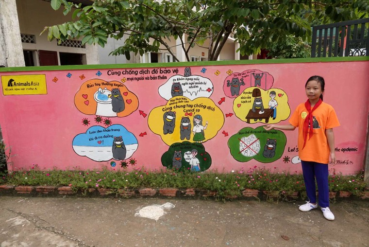 Trao giải cuộc thi vẽ tranh 'Em và Gấu chung tay phòng chống dịch COVID-19' ảnh 5