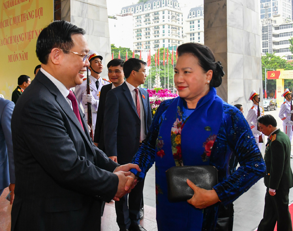 Khai mạc Đại hội đại biểu Đảng bộ TP Hà Nội lần thứ XVII ảnh 2