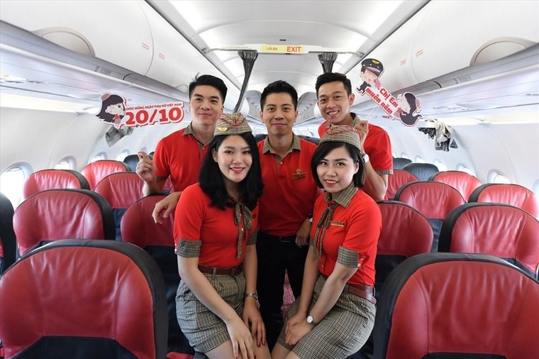 Vietjet trao gửi yêu thương tới phái đẹp với 2 triệu vé khuyến mãi cực hấp dẫn ảnh 1