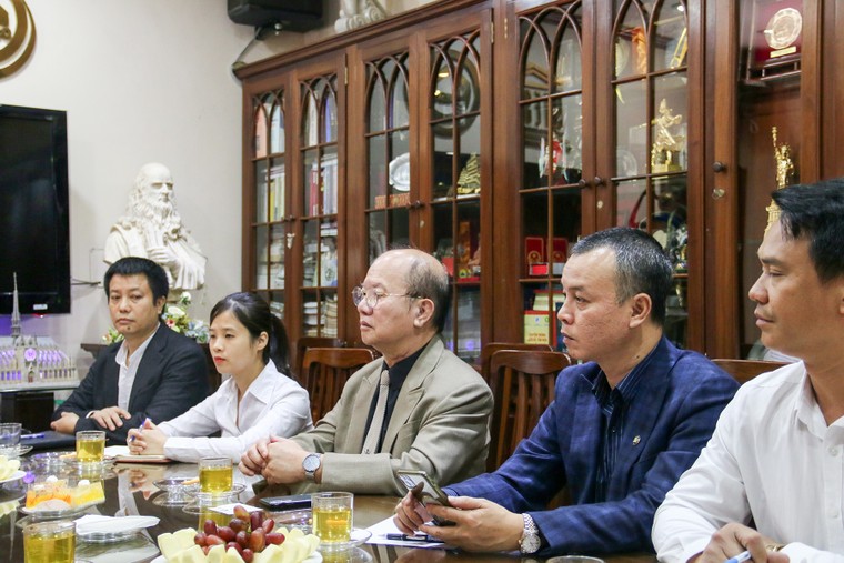 Chủ tịch Liên hiệp các Hội UNESCO Việt Nam làm việc với Đại sứ Azerbaijan tại Việt Nam ảnh 3