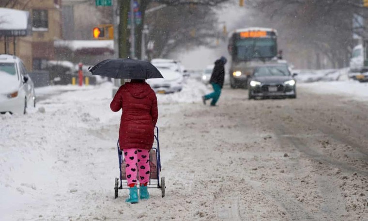 Miền Đông nước Mỹ đón bão tuyết kỷ lục ảnh 2