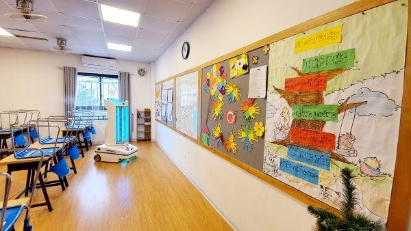 Các trường học Hà Nội tích cực tổng vệ sinh ảnh 1