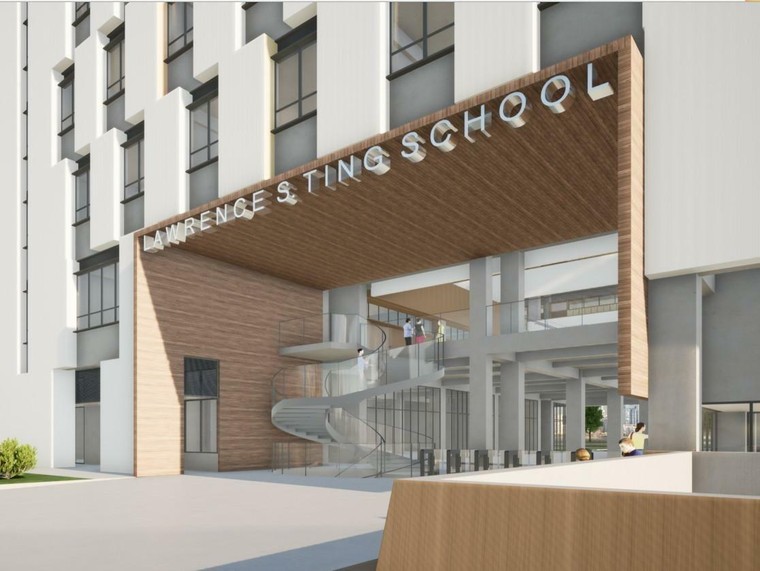 Tập đoàn Hòa Bình trúng thầu dự án Trường THCS – THPT Đinh Thiện Lý 2 ảnh 1