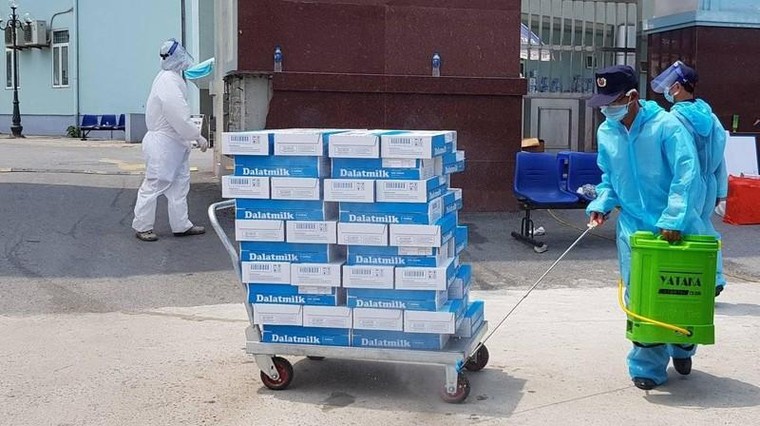 Tặng gần 3 triệu ly sữa, đồ uống cho khu vực cách ly ảnh 1