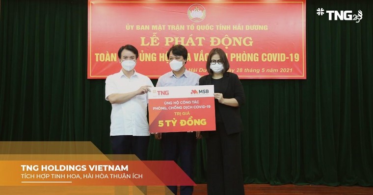 TNG Holdings Vietnam chung tay chống dịch Covid-19 ảnh 1
