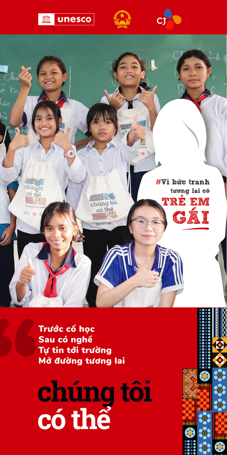 UNESCO phát động chiến dịch 'Vì bức tranh tương lai có trẻ em gái' ảnh 2