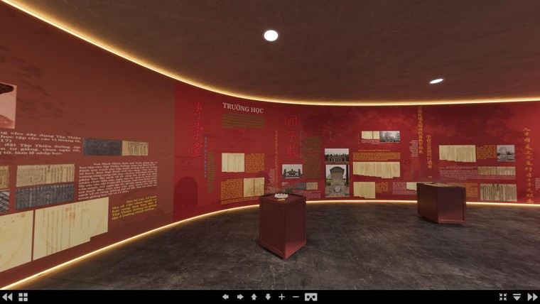 Triển lãm 3D tài liệu lưu trữ 'Giáo dục triều Nguyễn – vang vọng còn lại' ảnh 2