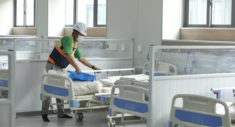 Hơn 20 ngày thần tốc cải tạo Trung tâm hồi sức tích cực người bệnh Covid -19 ảnh 5