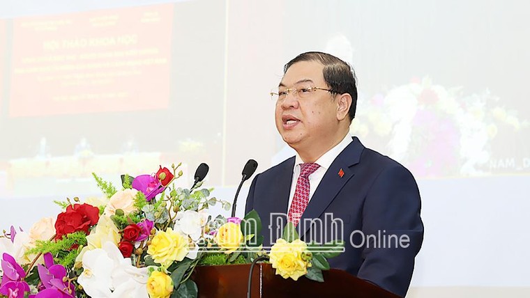 Hội thảo khoa học kỷ niệm 110 năm ngày sinh đồng chí Lê Đức Thọ ảnh 1