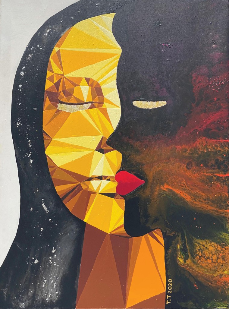 Triển lãm 'Ghép ký ức' của họa sĩ Nguyễn Thu Thủy ảnh 3