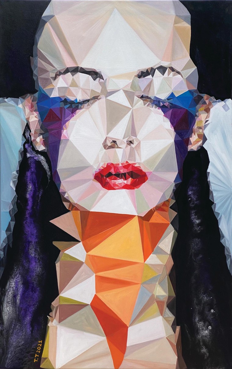 Triển lãm 'Ghép ký ức' của họa sĩ Nguyễn Thu Thủy ảnh 4