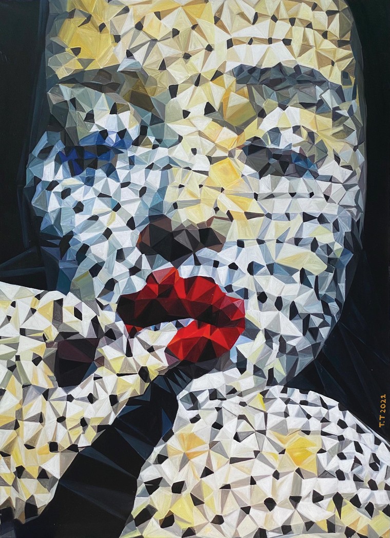 Triển lãm 'Ghép ký ức' của họa sĩ Nguyễn Thu Thủy ảnh 6