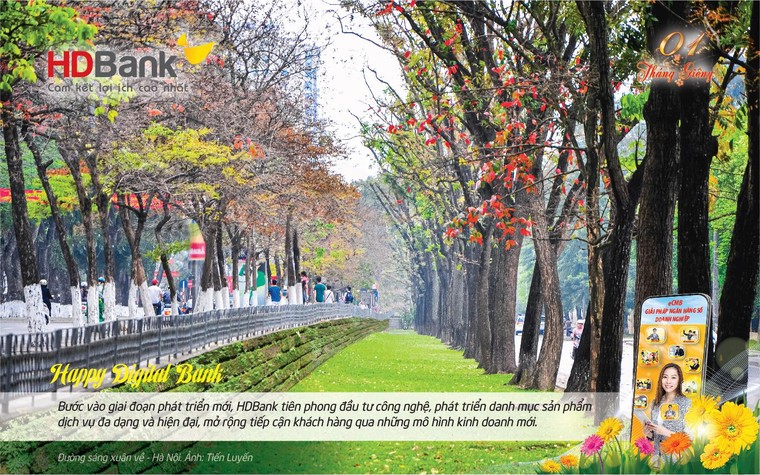 Lịch HDBank – Lịch Ngân hàng số mang đến 365 ngày Hạnh phúc ảnh 1