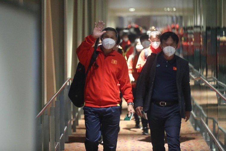 Chuyên cơ đặc biệt của Bamboo Airways đón những 'cô gái vàng' về nước ảnh 1