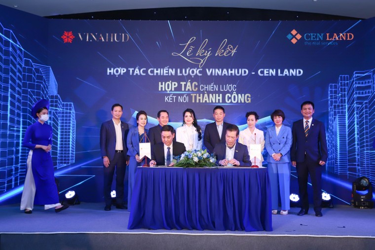 Cen Land ký kết hợp tác chiến lược với Vinahud ảnh 1