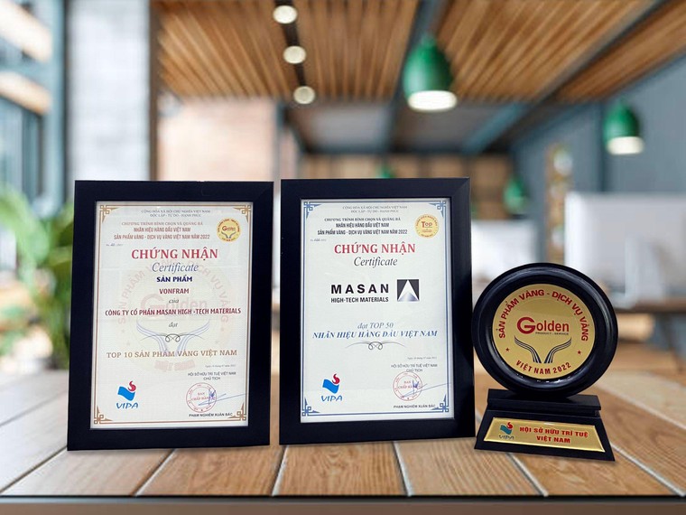 Vật liệu chiến lược của Masan High-Tech Materials được vinh danh 'Sản phẩm Vàng năm 2022' ảnh 2