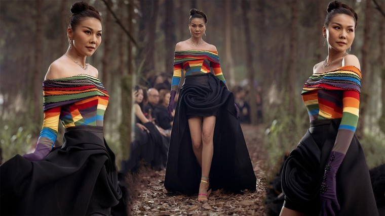 Trải nghiệm đa giác quan với show thời trang giữa rừng thông See in the Forest ảnh 3