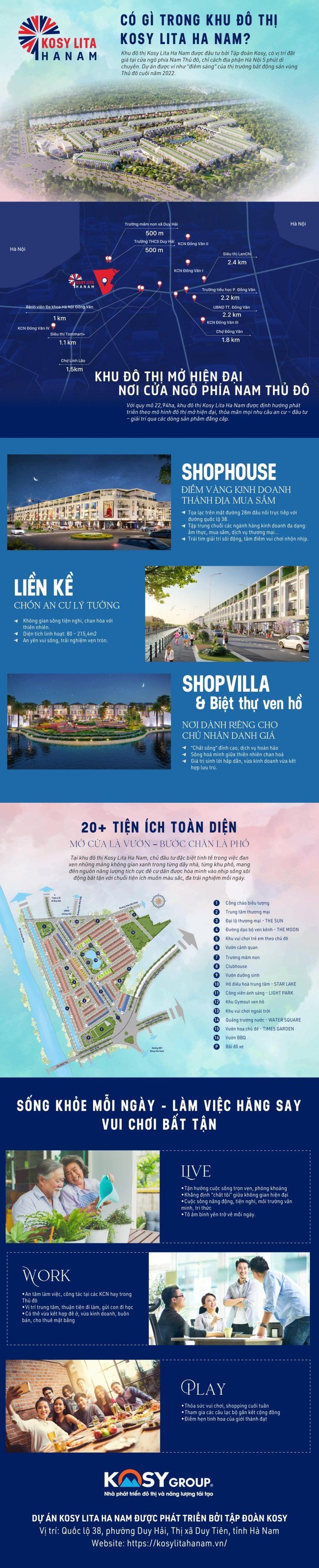 Có gì trong khu đô thị Kosy Lita Ha Nam? ảnh 1