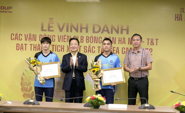T&T Group thưởng hơn 1 tỷ đồng cho kỳ tích bóng bàn Việt Nam tại SEA Games 32 ảnh 1