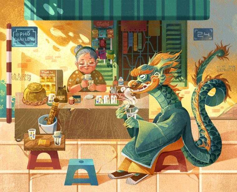 Hình tượng Rồng qua góc nhìn sáng tạo của giới trẻ ảnh 2