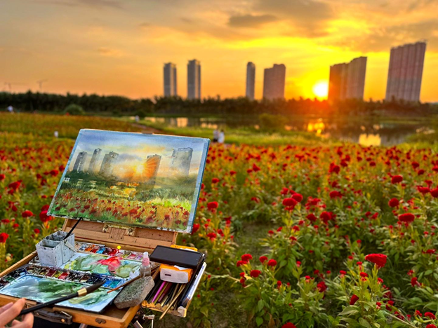 Ngồi nơi cửa nhà, nghĩ về hạnh phúc ảnh 3