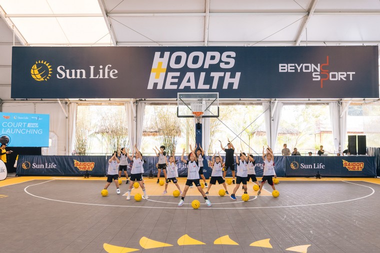 Sun Life hợp tác Saigon Heat và Beyond Sport khai trương Không gian Thể thao ảnh 1