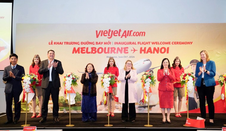 Vietjet khai trương đường bay kết nối Melbourne với Hà Nội ảnh 3
