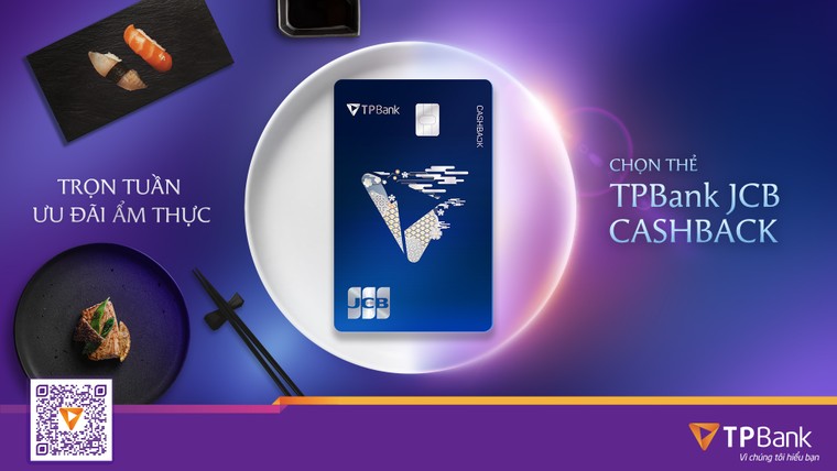 Rộn ràng ưu đãi ẩm thực với thẻ TPBank JCB CashBack ảnh 1
