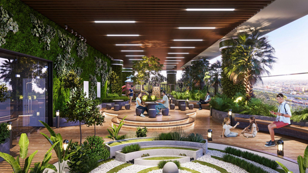 Chính thức cất nóc Tòa A dự án Sunshine Green Iconic ảnh 7