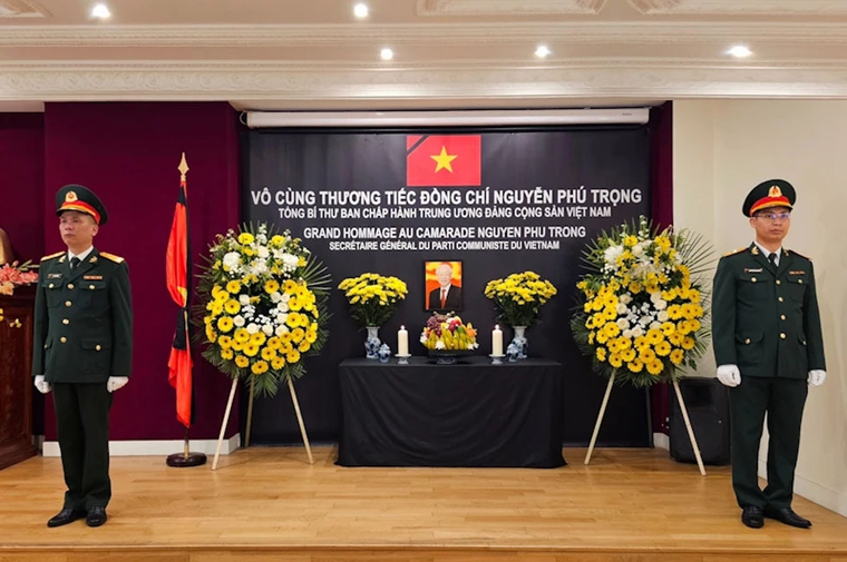 TRỰC TIẾP: Lễ truy điệu và an táng Tổng Bí thư Nguyễn Phú Trọng ảnh 128