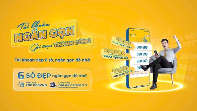 Nhiều quà tặng hấp dẫn khi mở tài khoản số ngắn tại PVcomBank ảnh 1