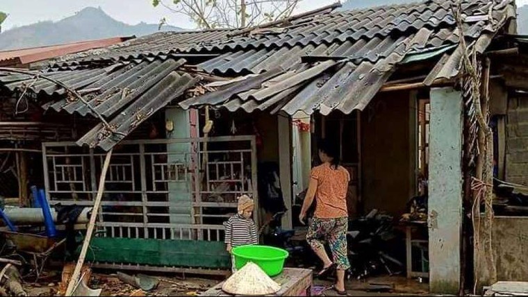 Tây Bắc: Mưa đá bất thường, hoa màu thiệt hại nặng ảnh 1