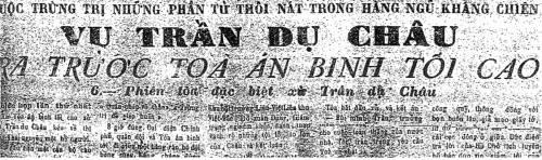 70 năm nhìn lại vụ án Trần Dụ Châu: Trừng trị để giáo huấn ảnh 4