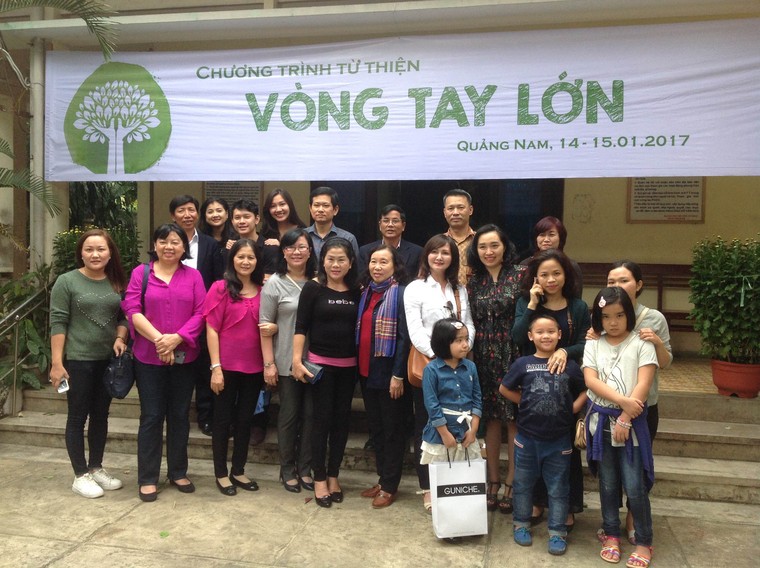 Ra mắt chương trình từ thiện Vòng tay lớn tại Quảng Nam ảnh 1