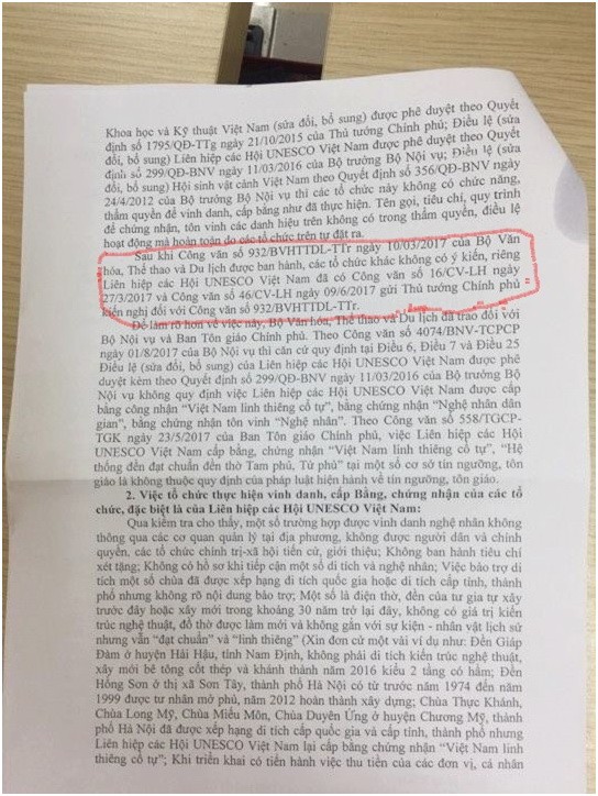 Hết “nhầm đến lẫn”, có lẽ văn thư không báo cáo lãnh đạo Bộ VHTT&DL ảnh 1
