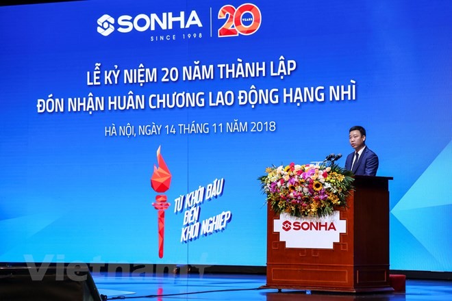 Tập đoàn Sơn Hà đón Huân chương Lao động hạng Nhì sau 20 năm phát triển vững mạnh ảnh 3