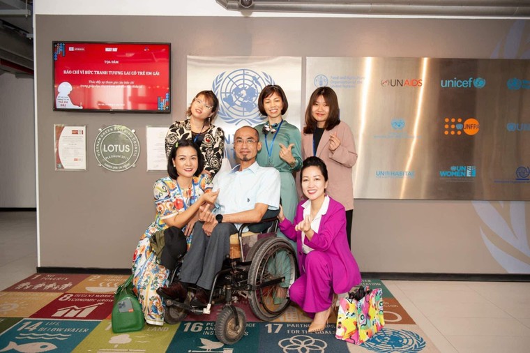 Thông điệp của TTK Hội Nữ trí thức Việt Nam tại tọa đàm Báo chí vì Bức tranh Tương lai có Trẻ em gái ảnh 9