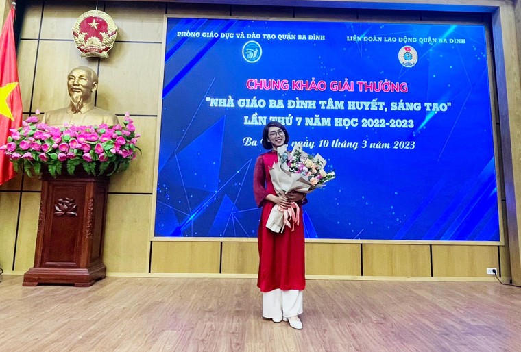Vinh danh ‘Nhà giáo Ba Đình tâm huyết, sáng tạo’ lần thứ 7 ảnh 7
