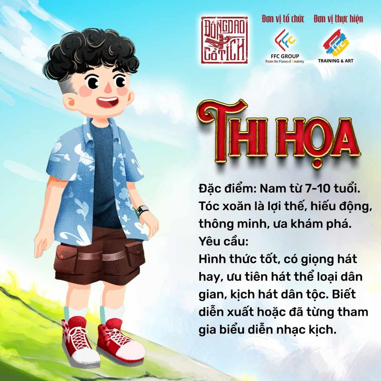 Cơ hội gặp các nhân vật cổ tích Việt Nam trong phiên bản hiện đại ảnh 1