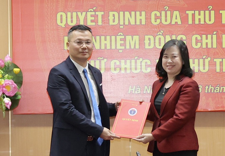 Bộ Y tế bổ nhiệm ông Nguyễn Toàn Thắng giữ chức Phó Chánh Văn phòng Bộ ảnh 1