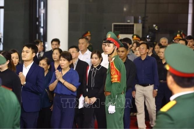 TRỰC TIẾP: Lễ truy điệu và an táng Tổng Bí thư Nguyễn Phú Trọng ảnh 102