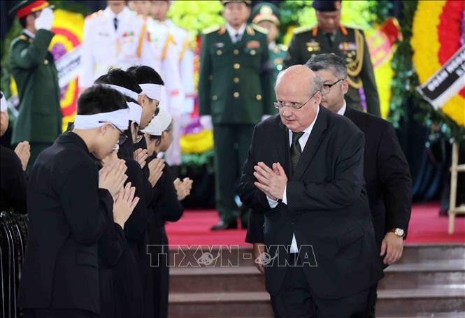 TRỰC TIẾP: Lễ truy điệu và an táng Tổng Bí thư Nguyễn Phú Trọng ảnh 55