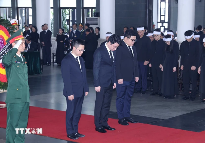 TRỰC TIẾP: Lễ truy điệu và an táng Tổng Bí thư Nguyễn Phú Trọng ảnh 77